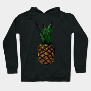 Pineapple Pattern Drawing Hoodie